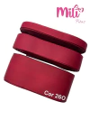 FITA GORGURÃO LISO MILI COR 260 SCARLET COM 10 METROS - comprar online