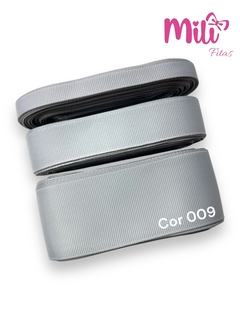 FITA GORGURÃO LISO MILI 009 LIGHT SILVER COM 10 METROS - comprar online