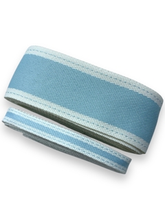 FITA CADARÇO PESPONTADA AZUL BEBE (3 METROS) - comprar online