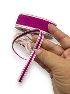 FITA CADARÇO PESPONTADA PINK (3 METROS) na internet