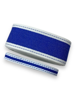 FITA CADARÇO PESPONTADA AZUL ROYAL (3 METROS) - comprar online
