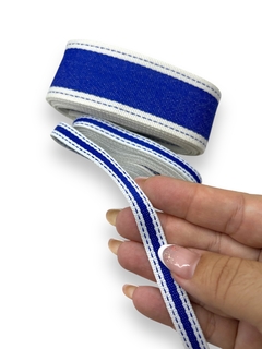 FITA CADARÇO PESPONTADA AZUL ROYAL (3 METROS) na internet