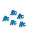 APLIQUE ABC (TURQUESA) COM 5 UNIDADES - comprar online
