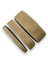 FITA PESPONTADA YAMA MARRON LATTE COM PESPONTO BRANCO 5 METROS ( 837 LATTE) - comprar online