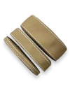 FITA PESPONTADA YAMA MARRON LATTE COM PESPONTO BRANCO 5 METROS ( 837 LATTE) - comprar online