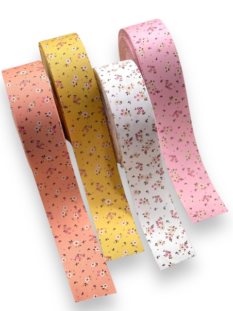 FITA ESTAMPADA FLORAL 3 DE 38MM (2 METROS) - comprar online