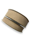 FITA COTELÊ DE LUXO MARRON (2 METROS) - comprar online