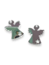 APLIQUE ACRILICO ANJO PRATA DETALHE ESTRELA 2,0CM ( 2 UNIDADES) - comprar online