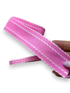 KIT DE FITA SINIMBU ROSA DETALHE 3D 4M (2 LARGURAS 2M DE CADA) - comprar online