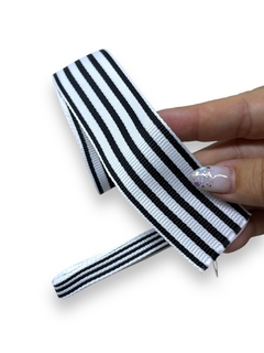 KIT DE FITA SINIMBU LISTRADA PRETA 4M (2 LARGURAS 2M DE CADA) - comprar online