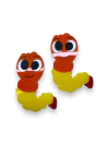 APLIQUE ACRILICO FINI MINHOCA CURVADA 8CM (2 UNIDADES) - comprar online