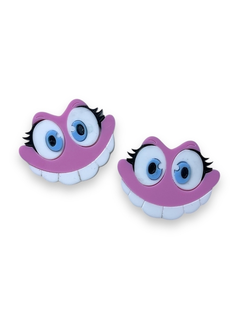 APLIQUE ACRILICO FINI DENTADURA 4CM (2 UNIDADES)