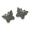 APLIQUE CHATON BORBOLETA STRASS 3,5CM ( 2 UNIDADES) - comprar online