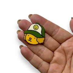 APLIQUE ACRILICO ESTAMPADO ROSTINHO BOBBIE GOODS BONÉ 3CM (UNIDADE) - comprar online