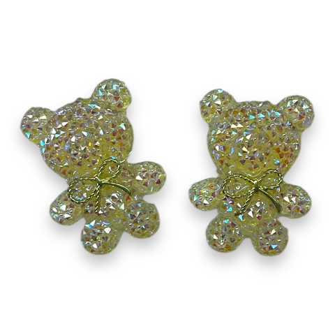 APLIQUE URSINHO GRAVATINHA MEL 3CM (2 UNIDADES) - comprar online