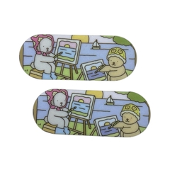 APLIQUE ACRILICO HAIR CLIP ESTAMPADO BOBBIE GOODS PINTANDO 6CM (UNIDADE) - comprar online