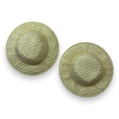 CHAPÉU DE PALHA P APROX. 9CM UNIDADE - comprar online