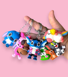 CHAVEIRO 3D EMBORRACHADO SAPINHO 6CM (UNIDADE) na internet