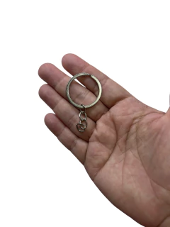 ARGOLA PARA CHAVEIRO 3CM PRATA (5 UNIDADES) na internet