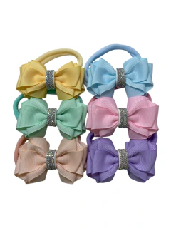 ATACADO FAIXINHAS DE BEBE MILENA DUPLO TAM P APROX. 8CM ( 6 UNIDADES ) - comprar online