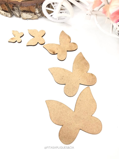 MOLDE KIT COM 5 BORBOLETAS