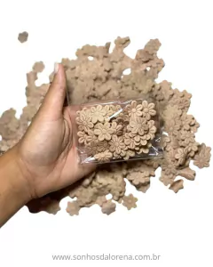 FLOR PRENSADA COM 05 GRAMAS APROXIMADAMENTE 50 UNIDADES NUDE - comprar online
