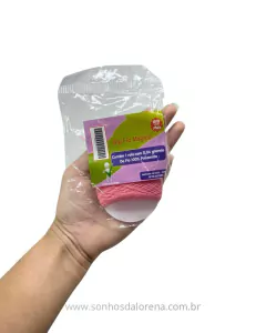 LINHA MAGICA (ROSA MEDIO) ARTE COM MEIA - comprar online