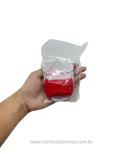 LINHA MAGICA (VERMELHO) ARTE COM MEIA na internet