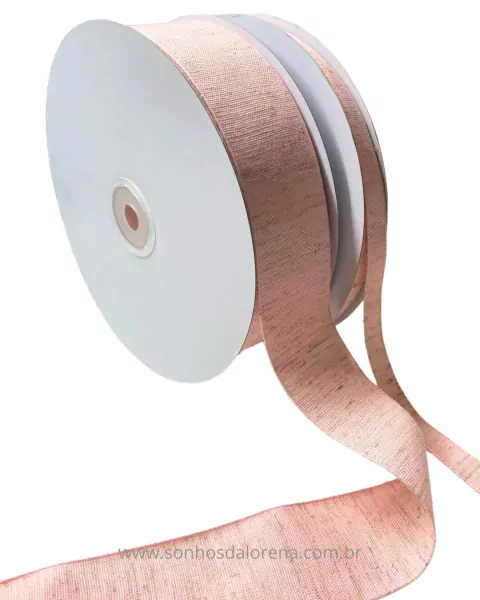 FITA YAMA MESCLADA 123 PEARL PINK POR METROS