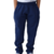 Jogging De Gimnasia Azul Con Friza - comprar online