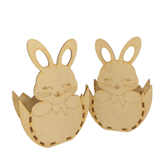 Caja conejo para huevos - Fibrofacil - Pack por 5 Unidades! - tienda online