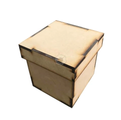 Caja Cubo 8cm, Fibrofacil, Pack X10unidades en internet