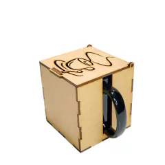 Caja Estuche Para Taza, Regalo Fibrofacil, Pack X10unidades - comprar online