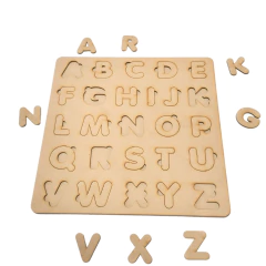 Juego Didactico Abecedario, Letras, Fibrofacil, Pack X5 en internet