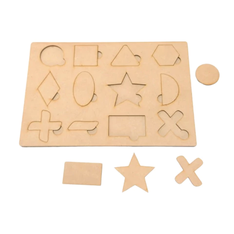 Juego Didactico Figuras, Fibrofacil, Pack X5 - comprar online