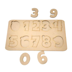 Juego Didactico numeros, Fibrofacil, Pack X5 en internet
