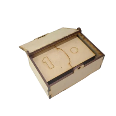 Imagen de Juego Didactico Caja de rompecabezas con Numeros, Fibrofacil, Pack X5