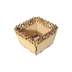 Maceta Decorativa Flor 9cm - Fibrofacil - Pack X 10unidades - comprar online