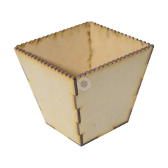 Maceta Decorativa Onda 11cm - Fibrofacil - Pack X 10unidades