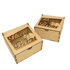 Cajas bomboneras "Felices Pascuas" - Pack por 10 Unidades! en internet