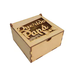 Cajas bomboneras "Querido papá" - Pack por 10 Unidades! en internet