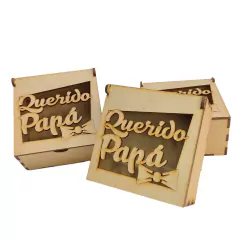 Cajas bomboneras "Querido papá" - Pack por 10 Unidades! - tienda online