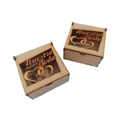 Cajas bomboneras "Nuestra Boda" - Pack por 10 Unidades! - comprar online