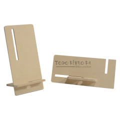 Porta Celular Fibrofacil Doble Funcion Diseño Unico Pack X10