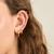 GOLDEN EVAN EAR CUFF - KYRIA