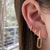 GOLDEN ELIF EAR RING (Available in 4 sizes) - online store