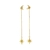 BGOLDEN BALMA EAR RINGS - buy online