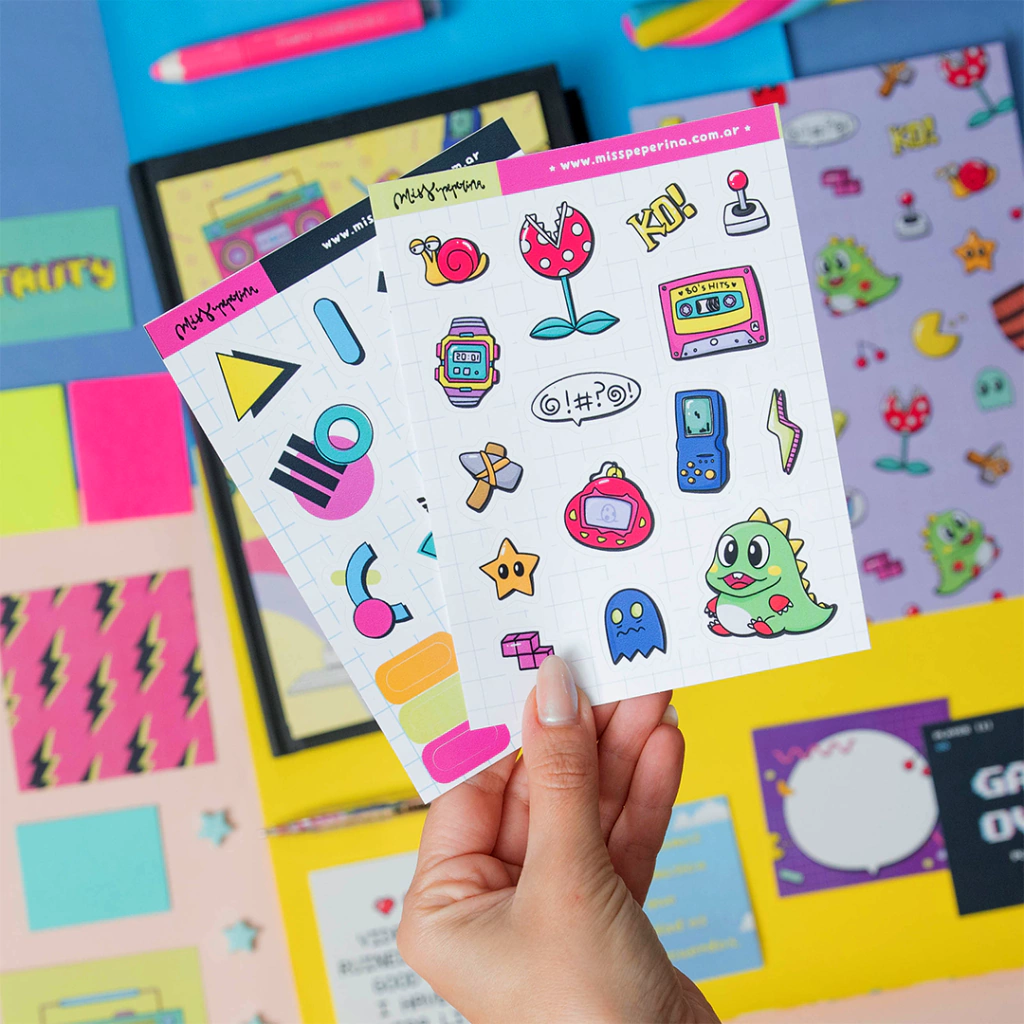 Miss Journal Box - 80's + Arcade