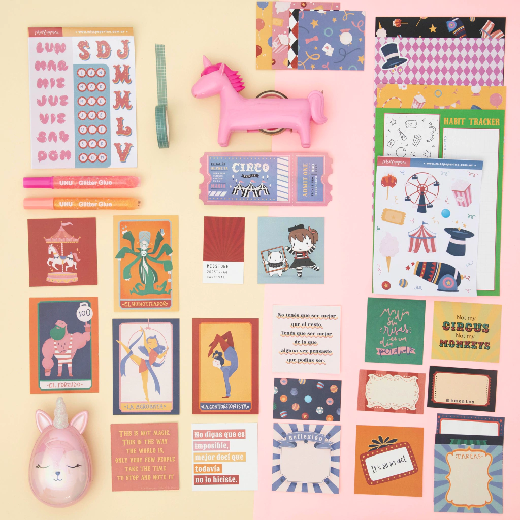 Miss Journal Box - Circo de destrezas