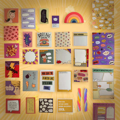 Miss Journal Box - Cómic Retro